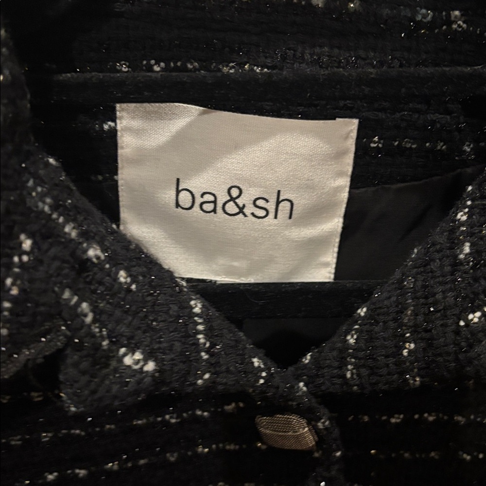 ba&sh Black bomber jacket - Picture 2 of 4